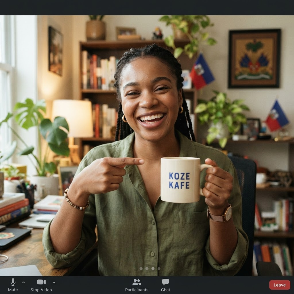 Darline, Haitian creator ready to pitch your brand